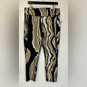Sports Illustrated Black Brown Beige Women’s Leggings Workout Walking Run New XL